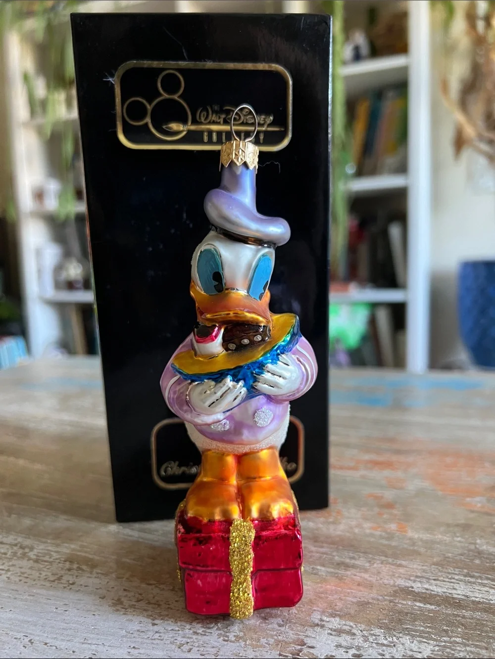 Christopher Radko Donald Duck Ornament with Box 1996